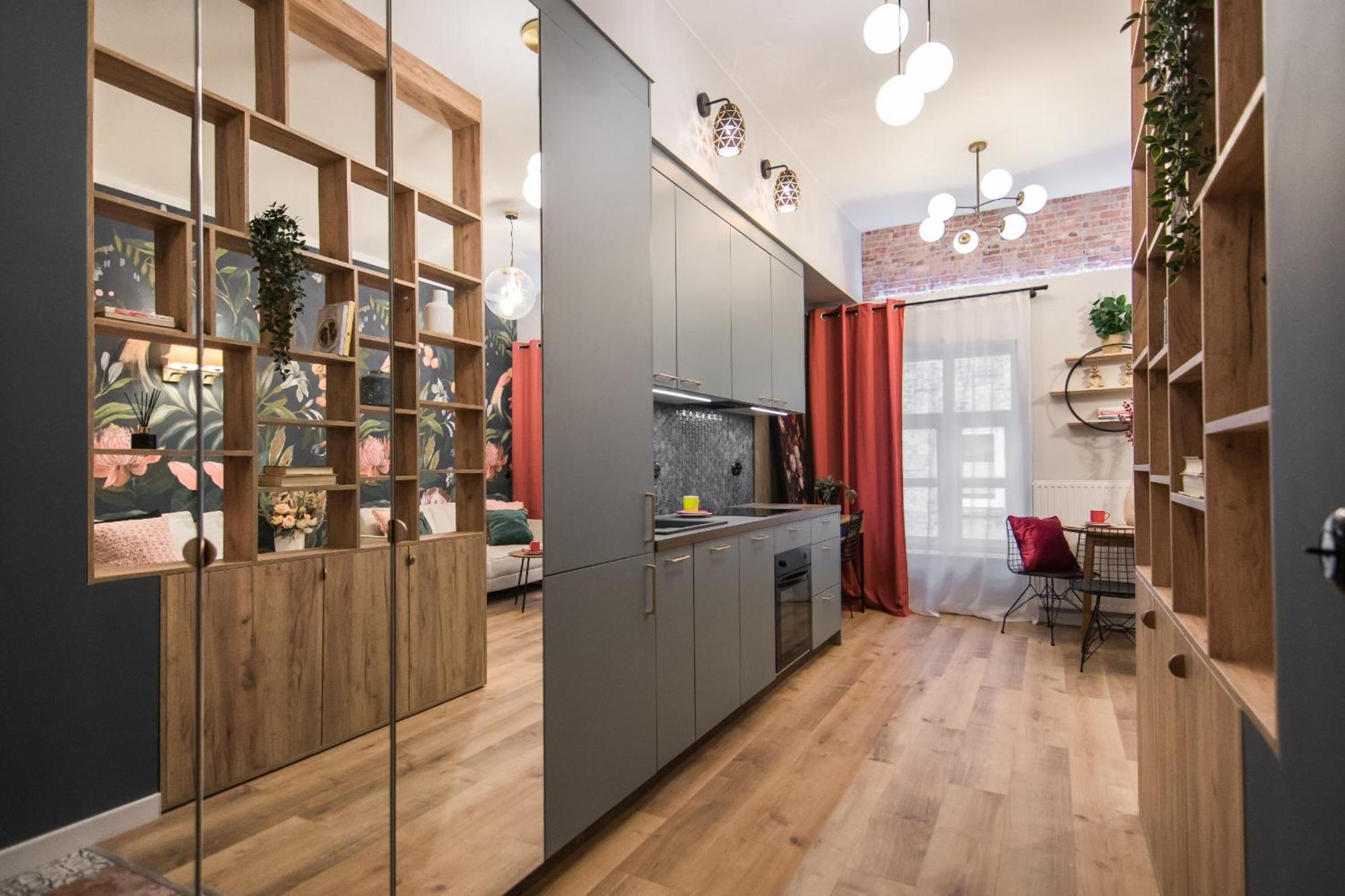 לודז' Polpo Apartments - Fabryczna 7 חדר תמונה